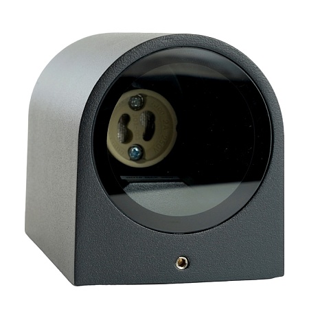 Светильник садово-парковый Feron DH014,на стену, GU10 230V, черный - фото