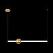 Светильник подвесной ST-Luce Золотистый/Золотистый, Белый LED 1*18W 4000K SL1222.203.01 - фото
