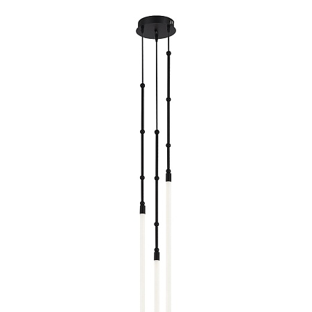 Светильник подвесной ST-Luce Черный/Белый LED 1*15W 3000K SL6132.405.45 - фото