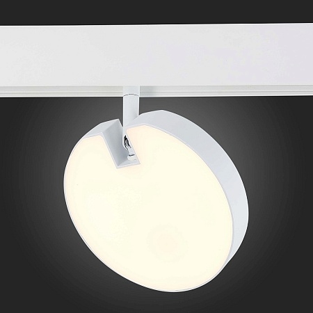 Магнитный трековый светильник белый LED 1*15W 3000K 760Lm Ra>80 120° IP20 L150xW28xH211 ST359.536.15 - фото