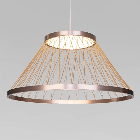 Подвесной светильник Eurosvet 40017/1 LED коричневый - фото