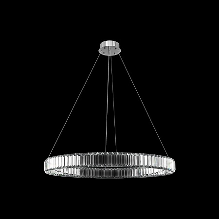 10135/800 Chrome Подвесной светильник LOFT IT Crystal ring - фото
