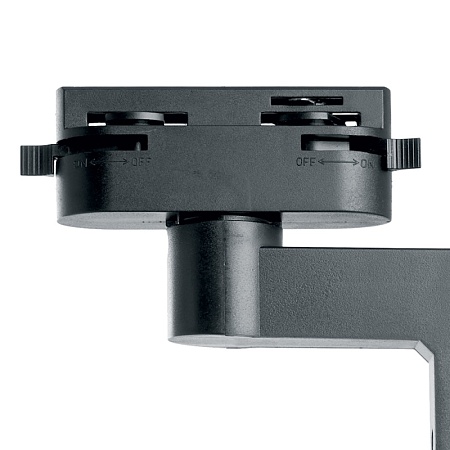 Светильник Feron AL193 трековый однофазный на шинопровод под лампу E27, черный - фото