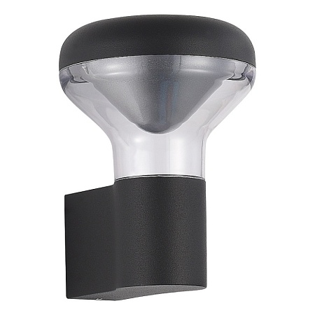 Светильник настенный ST-Luce темно-серый/прозрачный LED 1*6W 3000K SL9541.701.01 - фото