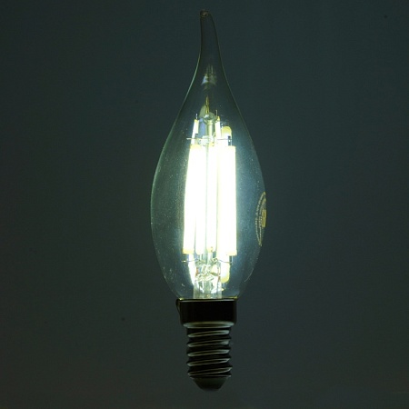 Лампа светодиодная Feron.PRO LB-1218 Свеча на ветру E14 1320LM 8W 175-265V 6400K - фото