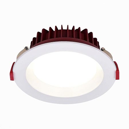 Св-к встр. Белый LED 1*24W 4000K 1 920Lm Ra80 100° IP44 D165xH54 100-240VV ST752.548.24 - фото