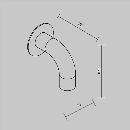 Настенный светильник (бра) Outdoor O477WL-L2GF3K - фото
