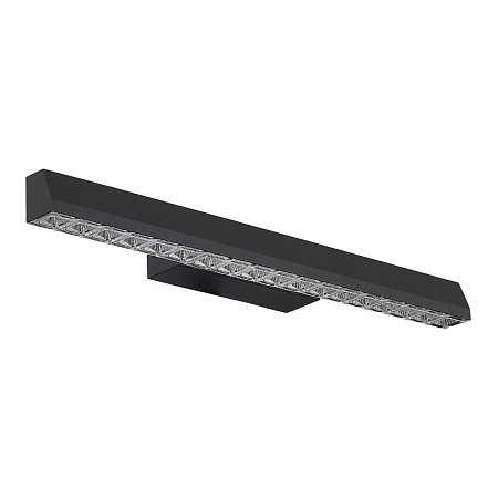 Светильник настенный ST-Luce черный/прозрачный LED 1*11W 4000K SL1018.401.01 - фото