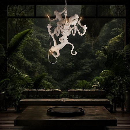 10314 White Подвесной светильник LOFT IT Monkey - фото