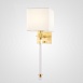 Бра Regina Andrew Crystal Sconce Brass Imperiumloft 149048-22 - фото