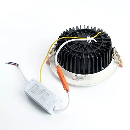 Светодиодный светильник Feron AL251 встраиваемый 20W 4000K белый серия MarketBright - фото