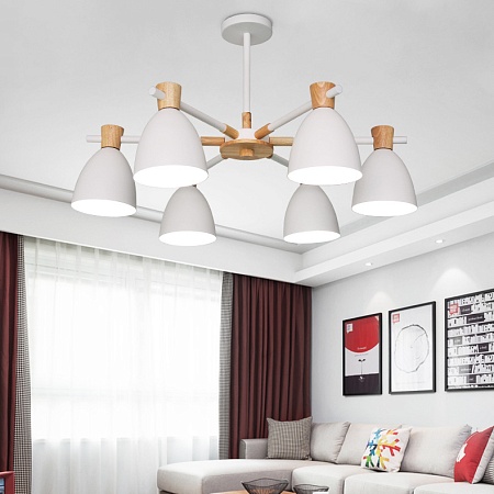 Потолочная Люстра Folke 8 White Imperiumloft 178030-26 - фото