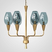 Подвесная Дизайнерская Люстра Viola 6 Синий Imperiumloft 179881-26