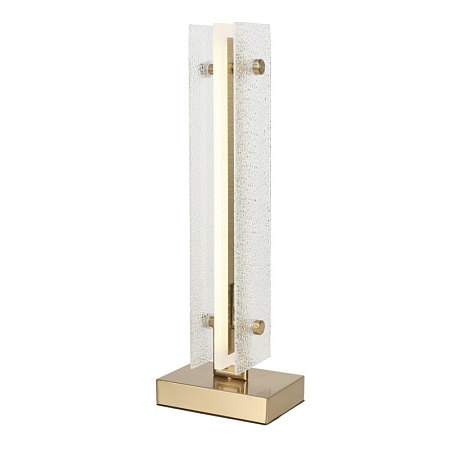 Прикроватная лампа ST-Luce золотистый/Прозрачный LED 1*8W 4000K SL6245.204.01 - фото