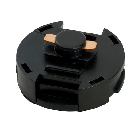 Светильник Feron AL136 трековый однофазный на шинопровод под лампу GX70, черный - фото