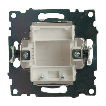 Кабельный вывод (механизм), STEKKER, серия Катрин, белый, GLS00-7116-01 - фото