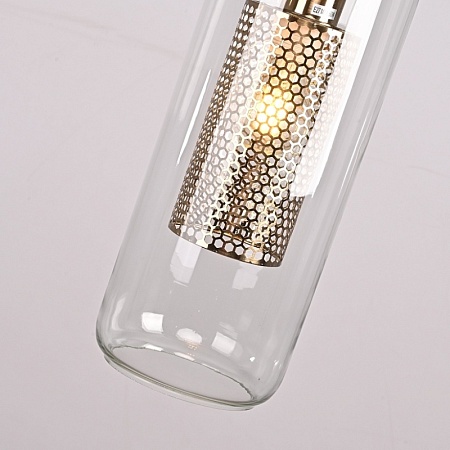 Подвесной Светильник Catch F Cylinder Silver D12 Imperiumloft 186720-26 - фото