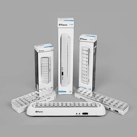 Светильник аккумуляторный, 30 LED DC, белый, EL15 - фото