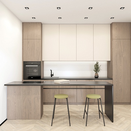 DK3015-BK Встраиваемый светильник влагозащ., IP 44, 50 Вт, GU10, черный, алюминий - фото