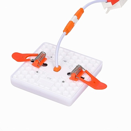 Св-к встр. Белый LED 1*8W 4000K 690Lm Ra80 120° IP20 L90xW90xH20 85-265V ST700.048.08 - фото