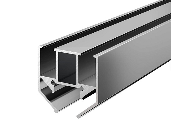 Профиль для шинопровода SUPER5 под натяжной потолок ST-Luce Алюминий Длина 2 000мм ST066.129.00 - фото