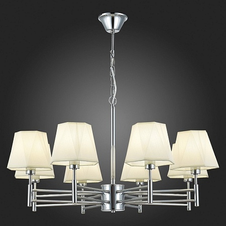 Светильник подвесной Хром/Белый E14 8*40W SLE105403-08 - фото