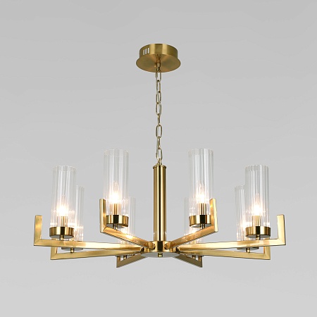 Подвесной светильник Eurosvet 60133/8 латунь - фото