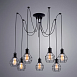 Подвесная люстра ARTE LAMP A1109SP-7BK - фото
