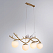 Подвесная люстра Arte Lamp ELTANIN A3422SP-4GO - фото