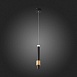 Светильник подвесной ST-Luce Черный, Анодированный золотой/Черный LED 1*6W 3000K SL1591.403.01 - фото