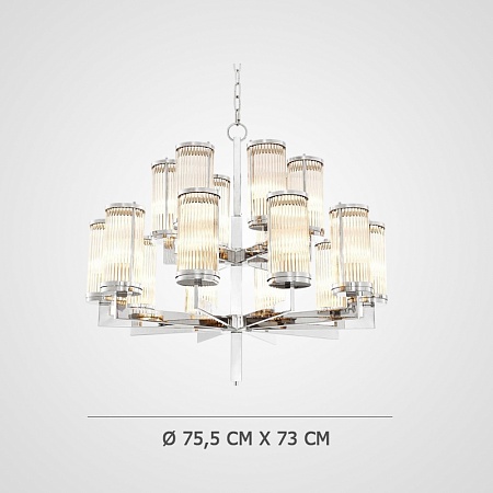 Подвесная Люстра Сilindery Silver D75 Imperiumloft 306856-23 - фото