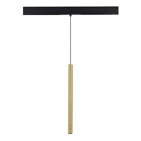 Магнитный трековый светильник Золотистый LED 1*7W 3000K 450Lm Ra90 36° IP20 D32xH307 48 ST682.336.07 - фото