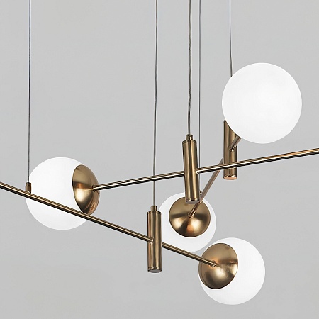 Подвесной светильник Eurosvet 70146/6 латунь - фото