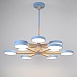Подвесная Люстра Turna Dbl L12 Blue Imperiumloft 229092-26 - фото