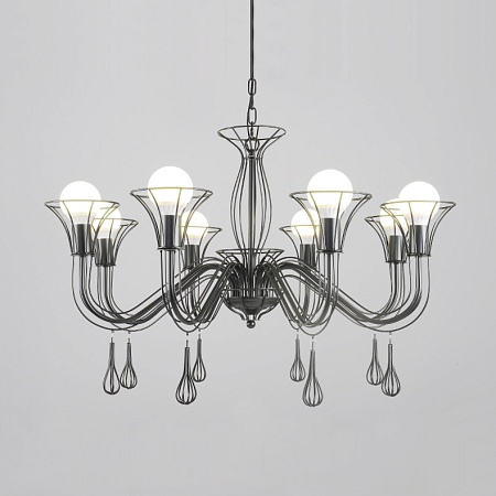 Подвесная Люстра Cast 8 White Imperiumloft 181893-26 - фото