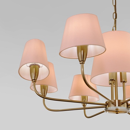 Подвесной светильник Eurosvet 60154 латунь - фото