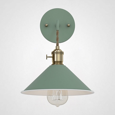 Бра С Подвесным Плафоном Braid Wall Green Imperiumloft 181875-26 - фото