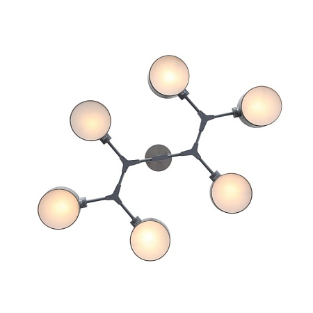 Светильник потолочный Серый/Серый E14 6*60W SLE183702-06 - фото