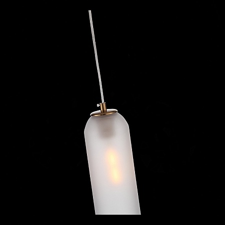 Светильник подвесной ST-Luce Латунь/Белый E27 1*60W SL1145.353.01 - фото