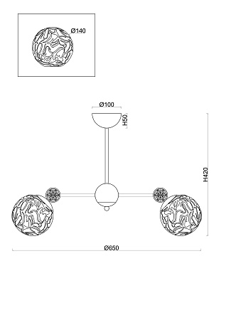 Люстра Freya FR5264PL-05BS - фото