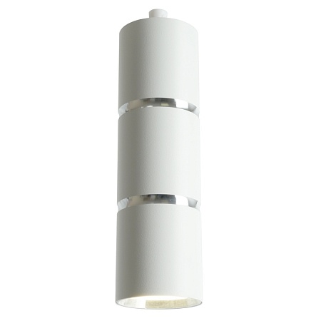 Светильник потолочный Feron ML1868 Barrel ZEN levitation на подвесе MR16 35W 230V, белый, хром, 55*180 - фото