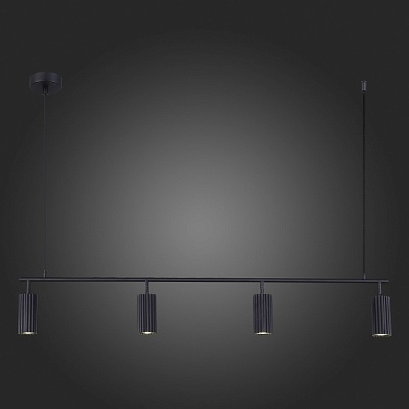 Светильник подвесной ST-Luce Черный/Черный GU10 4*5W 4000K SL1213.403.04 - фото