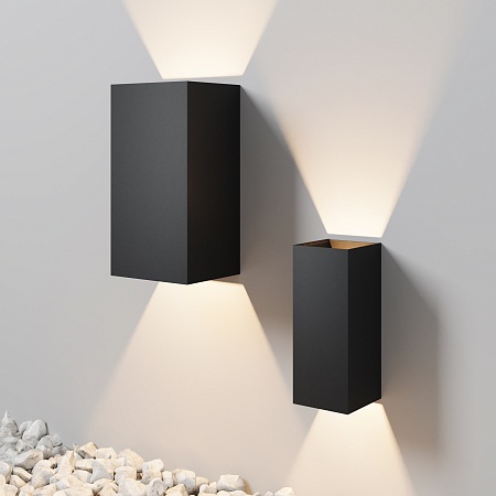 Уличный настенный светильник Outdoor O525WL-L20B3K - фото