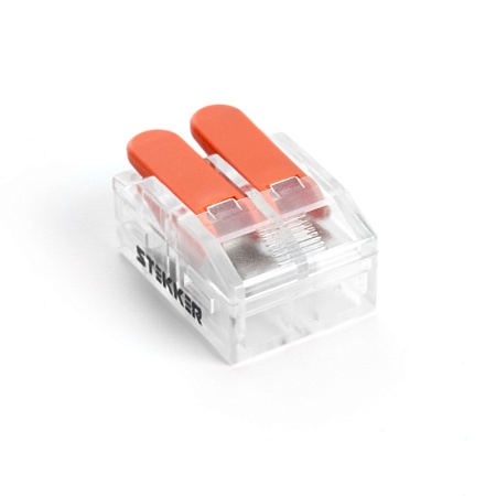 Универсальная компактная клемма 2-проводная STEKKER, LD221-612 - фото