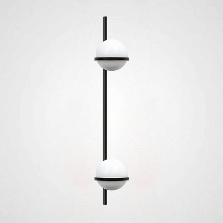 Бра Palma Wall Lamp 2 Шара Вертикальная Imperiumloft 168495-22 - фото
