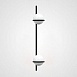 Бра Palma Wall Lamp 2 Шара Вертикальная Imperiumloft 168495-22 - фото
