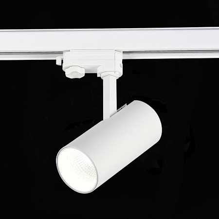 Св-к трек. Белый LED 1*20W 4000K 1 600Lm Ra>90 38° IP20 L150xW70xH202 165-265V ST661.546.20 - фото