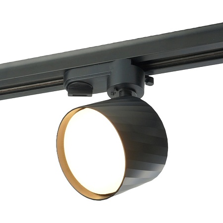 Светильник Feron AL125 трековый однофазный на шинопровод под лампу GX53, черный - фото