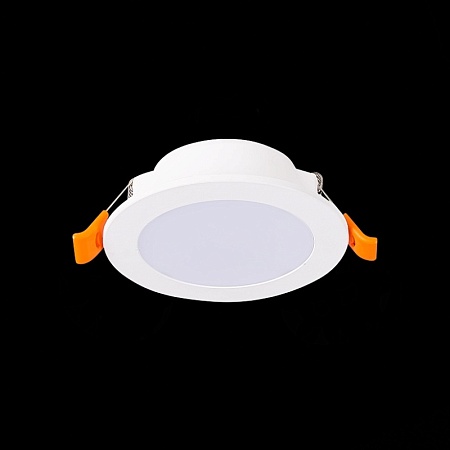 Св-к встр. Белый LED 1*6W 4000K 480Lm Ra80 110° IP20 D90xH30 220-240V ST210.548.06 - фото