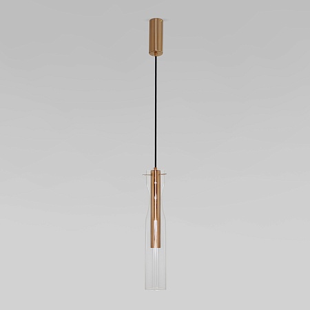 Подвесной светильник Eurosvet 50253/1 LED латунь - фото